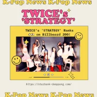 TWICE, 'Strategy' Billboard Main Chart 'Billboard 200' 4th place!!!