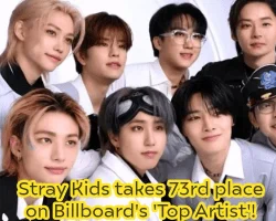 Stray Kids takes 73rd place on Billboard's 'Top Artist'!